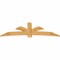 Ekena Millwork Davenport Rough Sawn Timber Gable Bracket, Western Red Cedar, 84"W x 28"H x 2"D x 6"F, 8/12 Pitch GBW084X28X0206DAV00RWR - alternate 4